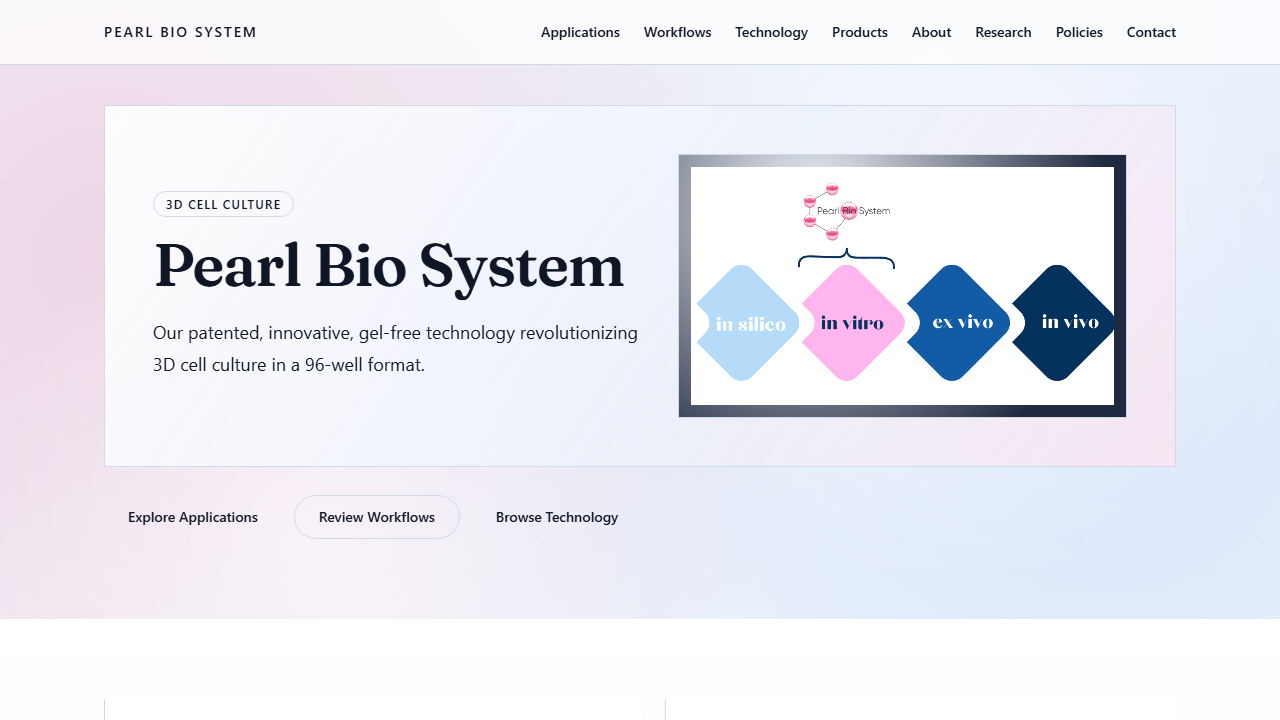 Pearl Bio System Rebuild